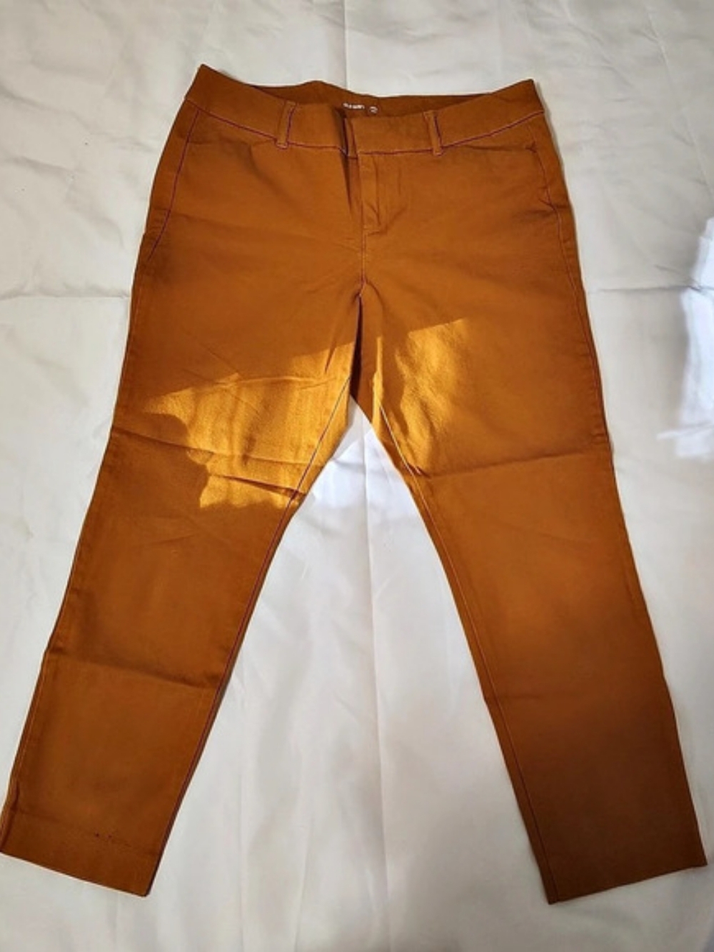Old Navy Pixie Ankle Pants in Orange Size 12